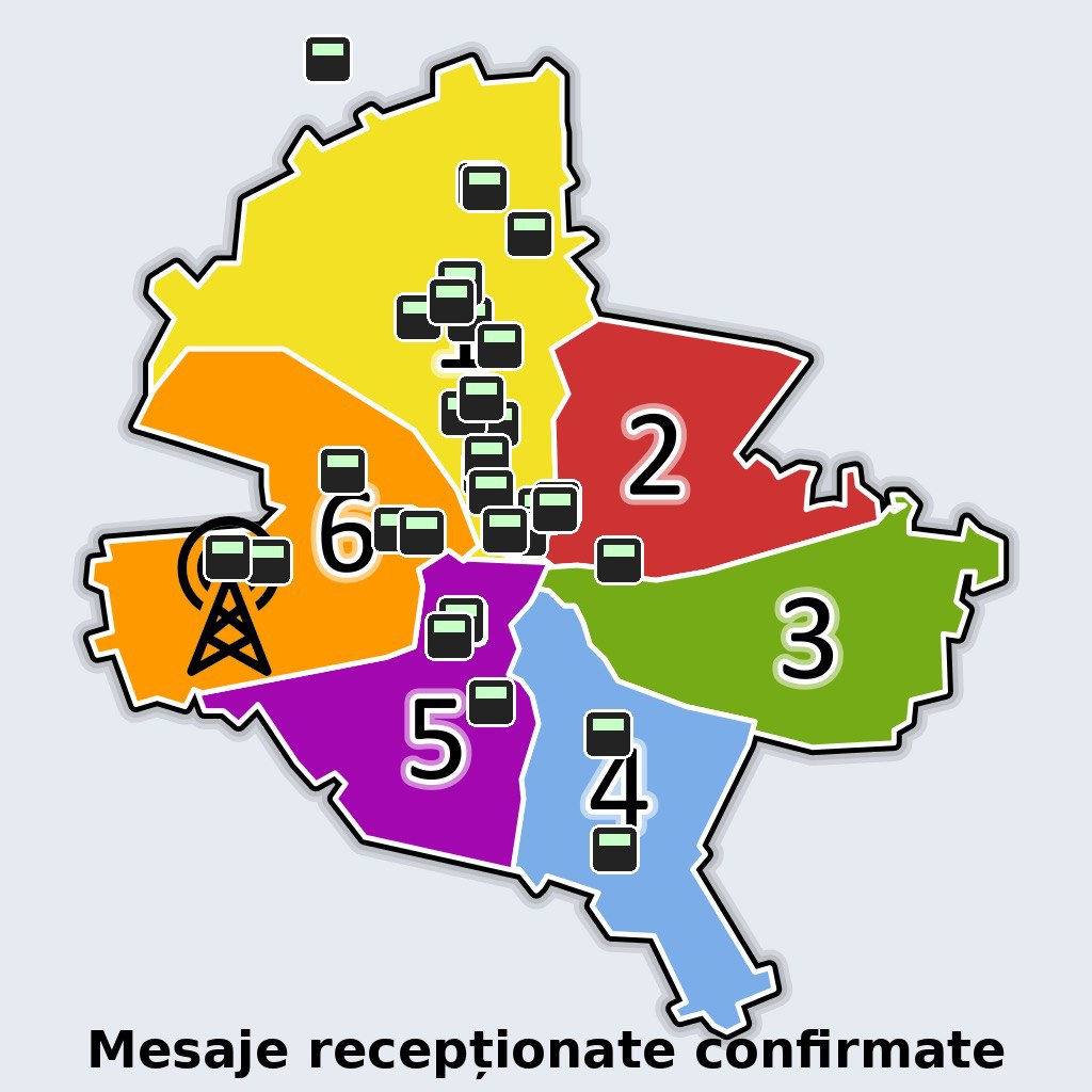 Harta de recepție